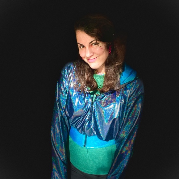 Coquetry Cat Kimberly Jacket Holographic XL 135 + shipping tax - Picture 10 of 10